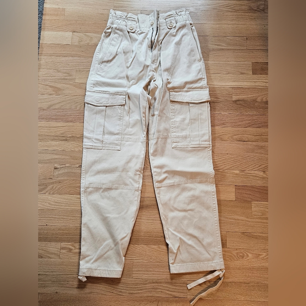 Banana Republic Tan Cargo Pants